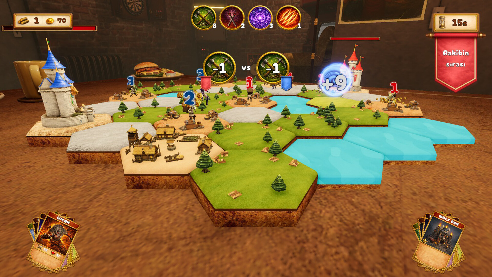 Hexa Castle gameplay on a PC monitor